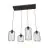 Emibig Pendant Vander Steel Black | Suitable for 4x E27 - Max 15W