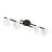 Emibig Ceiling Light Kairo Steel Black | Suitable for 4x E14 - Max 10W