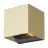 D'Lite Elingen Wall Light Gold Up & Down 4.9W 480lm - 830 warm White | IP54