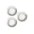 Eglo Connect.Z Smart Recessed Spot Bathroom Fueva 6-Z Plastic Satin Nickel 8.4W 1020lm - 827-865 Tunable White + RGB | Dimmable