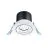 THORNeco LED Spot LILY Black 9W 900lm 24D - 940 Cool White | 82mm - Cutout 68mm - IP44 - Best Colour Rendering - Dimmable