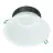 Philips LED Downlight Coreline DN142B Aluminium White 19.2W 2300lm 60D - 830 Warm White | Cutout 200mm - IP54 - White Reflector