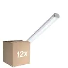 Multipack 12x Philips LED Waterproof Batten WT060C 20W 2500lm - 840 Cool White | 120cm